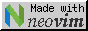 my favourite text editor nvim